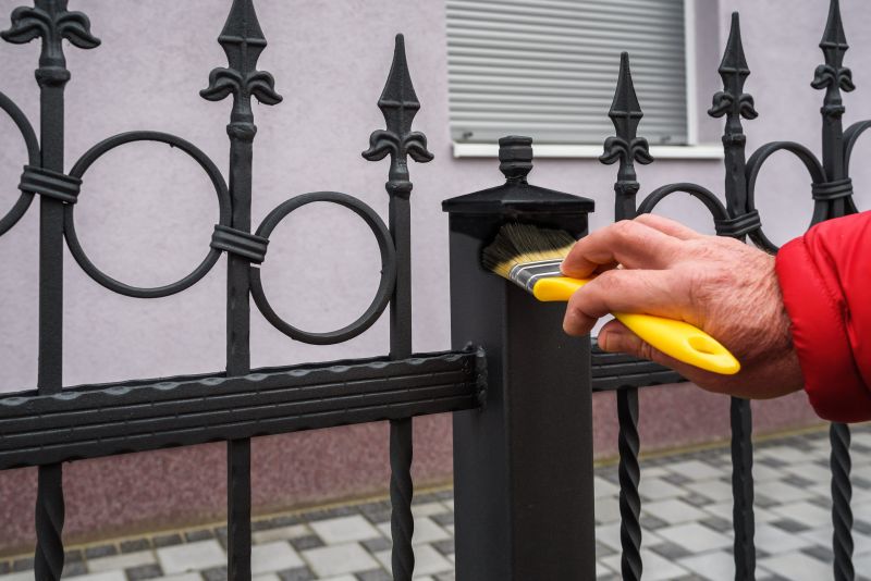 Wrought Iron Fence Washing